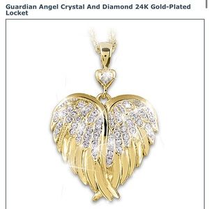 Bradford Exchange Guardian Angel Swarovski Crystal